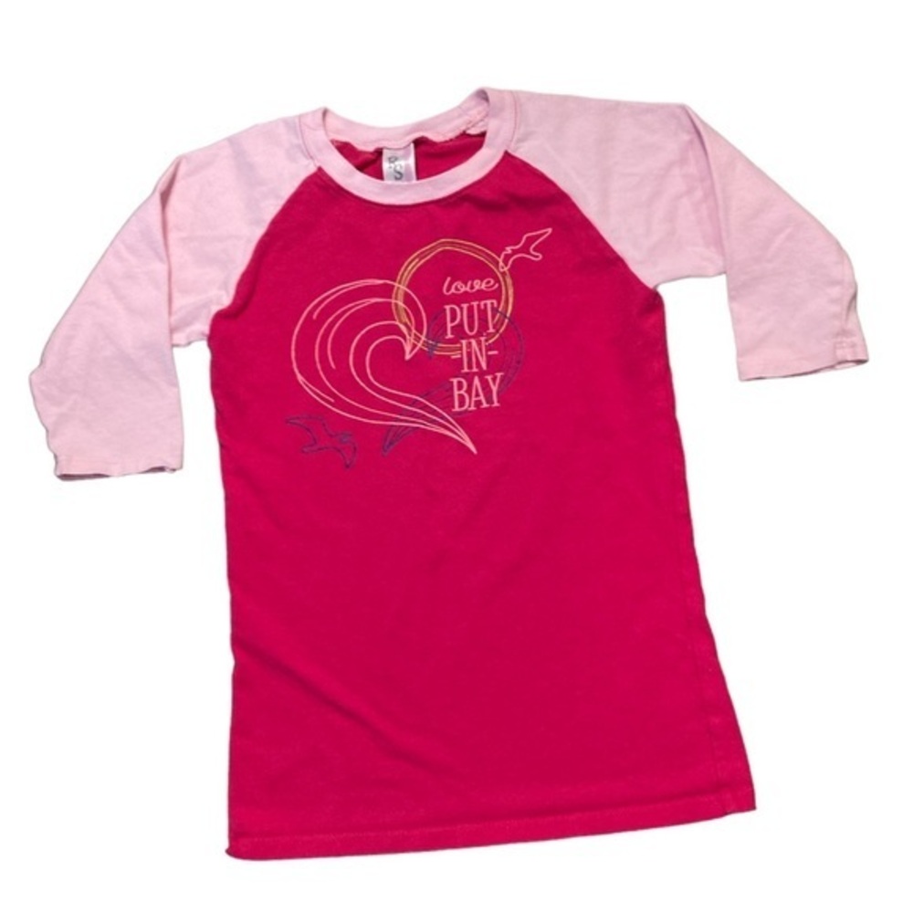 RS PERRIN "Put In Bay" Girls T Shirt - size 7/8